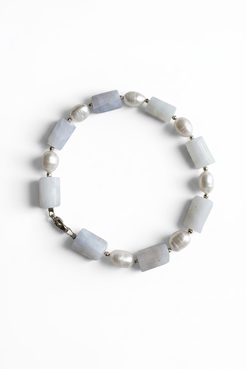 Moonstone Freshwater Pearl -bracelet