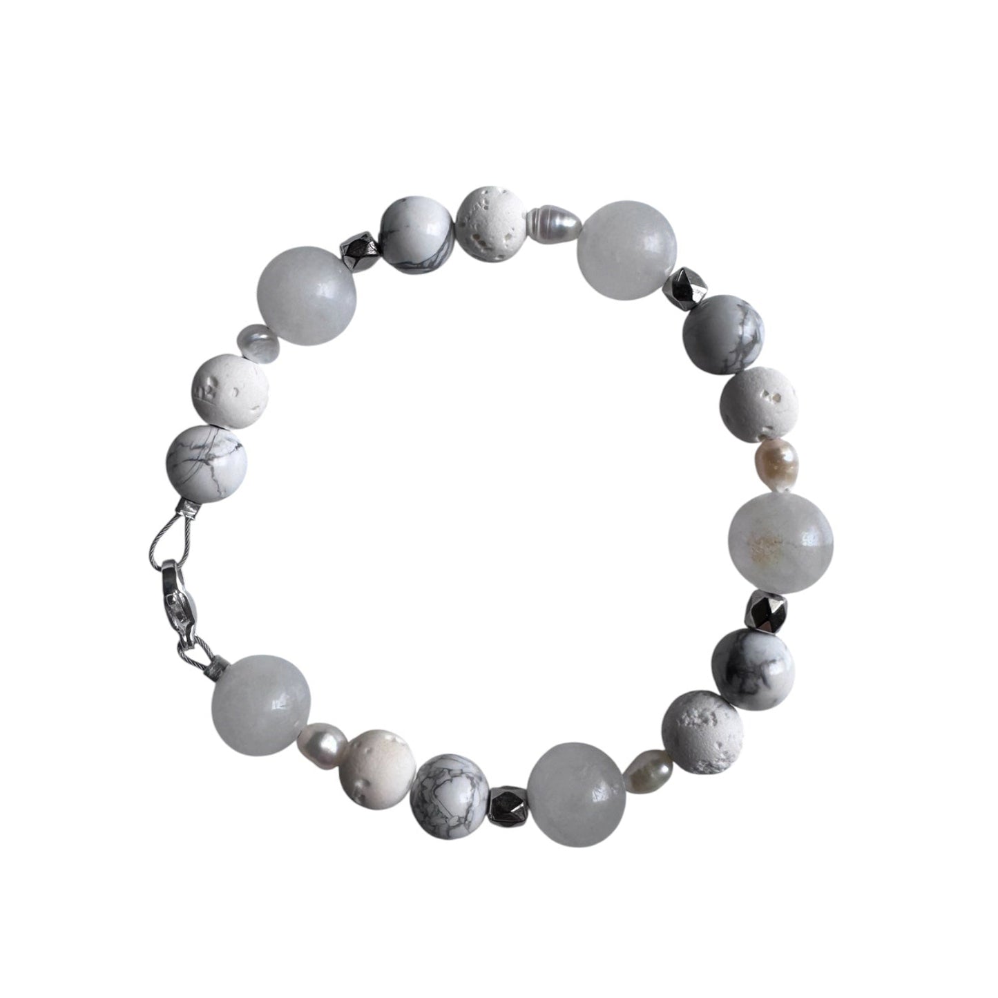 Moonstone Howlite -bracelet
