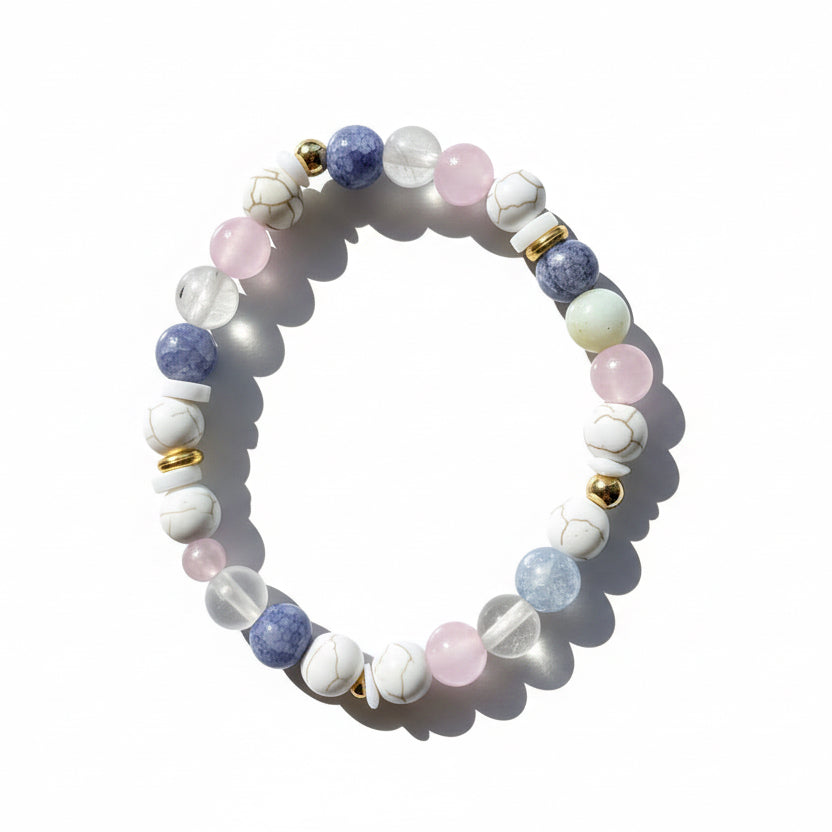 Howlite Quartz -bracelet