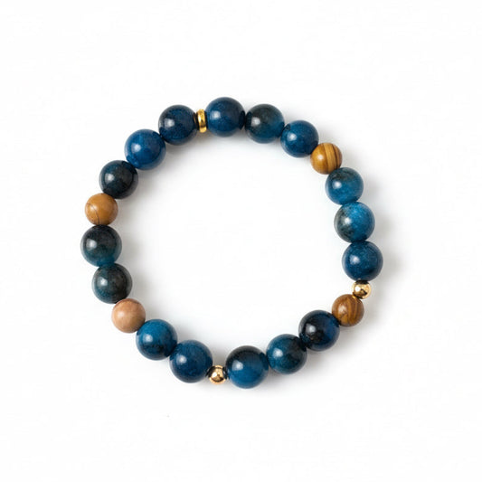 Blue Apatite Glow -bracelet