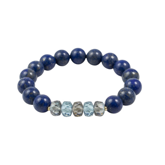 Blue Lapis Azuli Crystal -bracelet