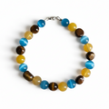 Cat & Tiger Eye Honey Agate -bracelet