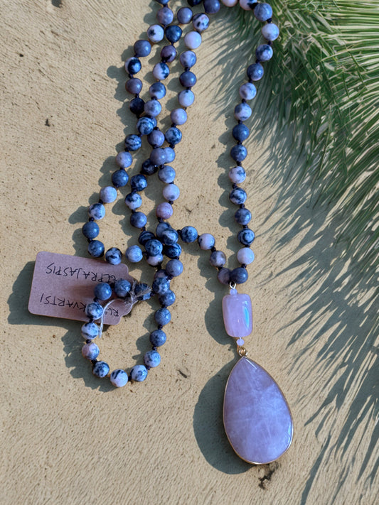 Rose Quartz -energy necklace