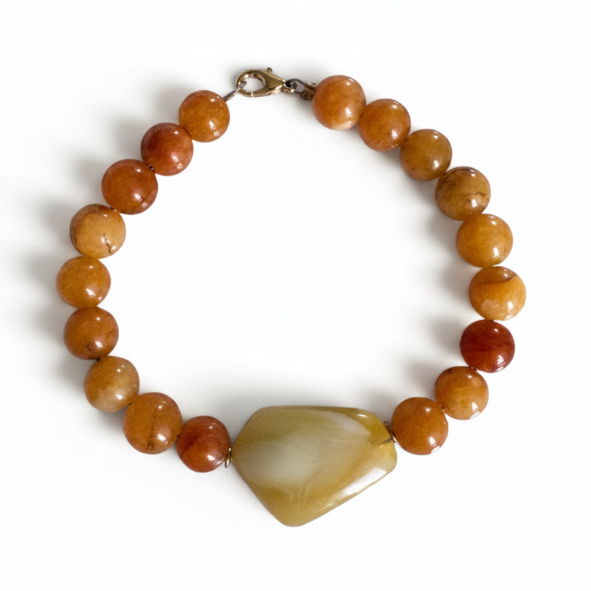 Honey Calcite -bracelet