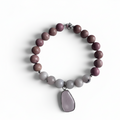 Rhodonite Rose Quartz -bracelet