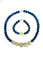 Handcrafted Beaded Necklace and Bracelet Jewellery Set