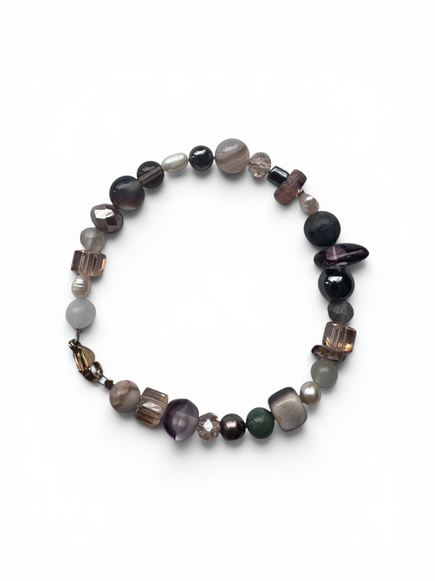 Agate Crystal -bracelet