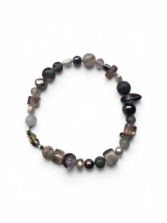 Agate Crystal -bracelet
