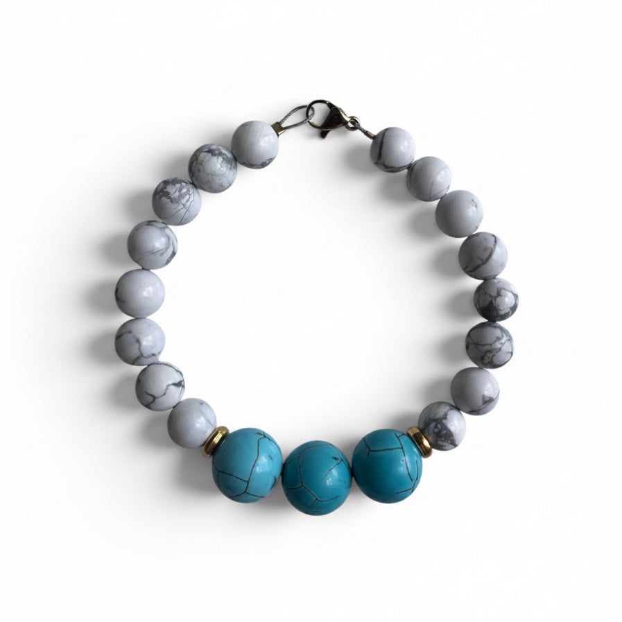 Howlite Turquoise -bracelet