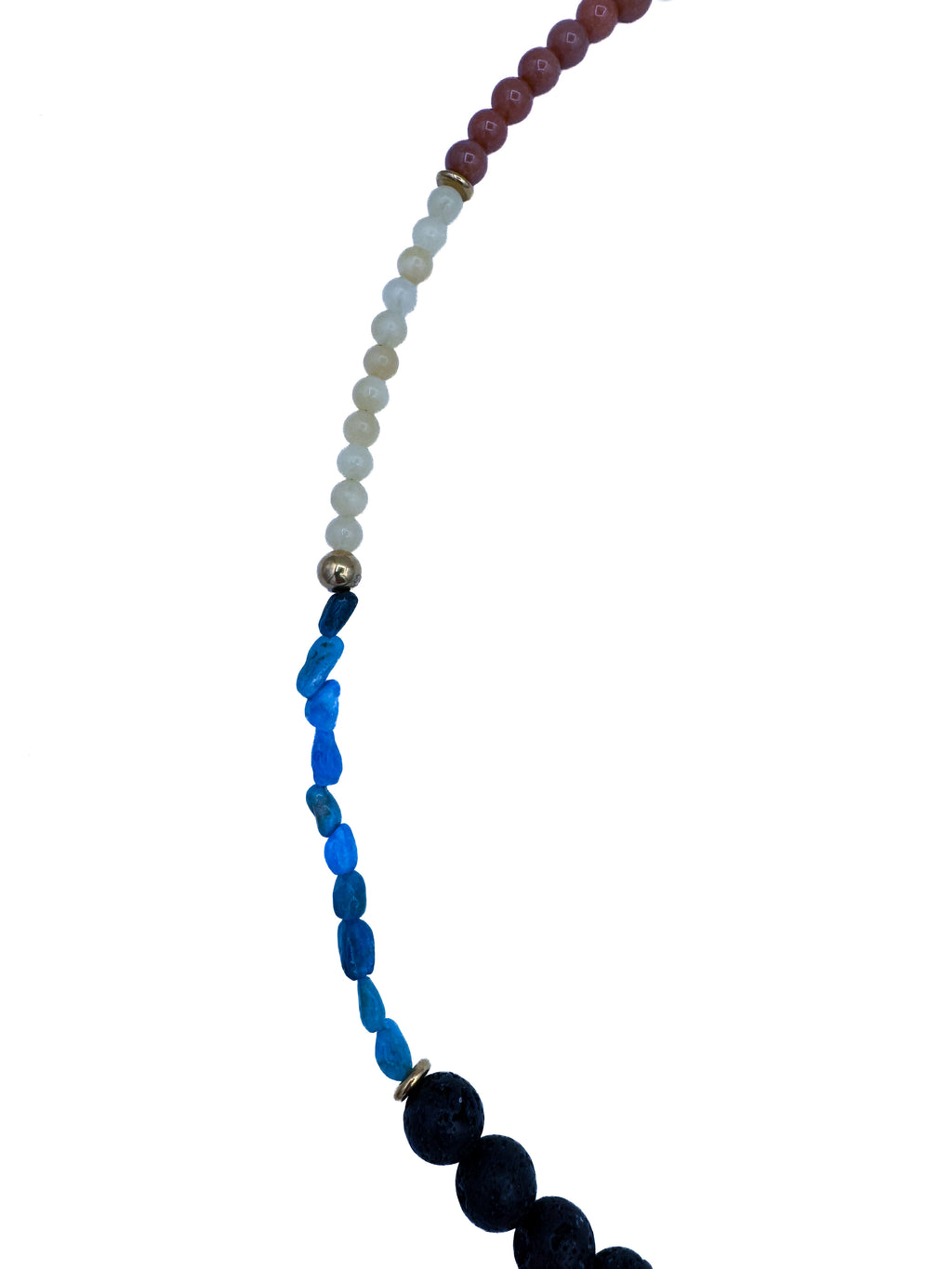 Multicoloured Beaded Statement Necklace