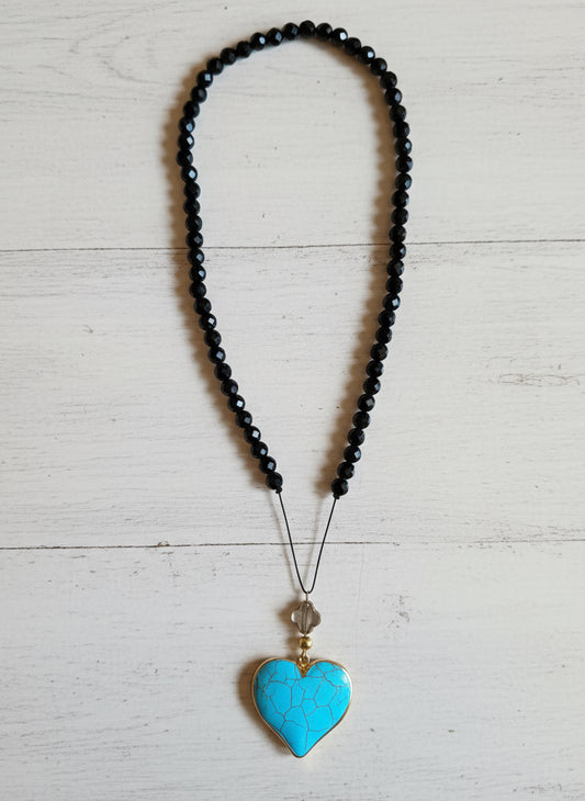 Turquoise Onyx -necklace