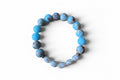 Blue Emperor Jasper Freshwater Pearl -bracelet