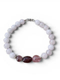 Rose Quartz Strawberry Quartz -bracelet