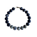 Dalmatian Jasper Obsidian -bracelet