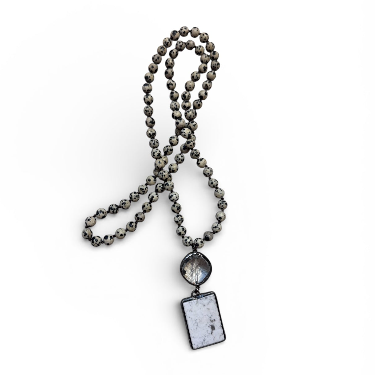 Dalmatian Jasper -necklace