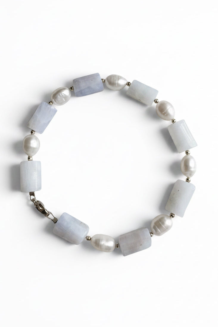 Moonstone Freshwater Pearl -bracelet