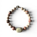 Jasper Fossil stone Jade -bracelet