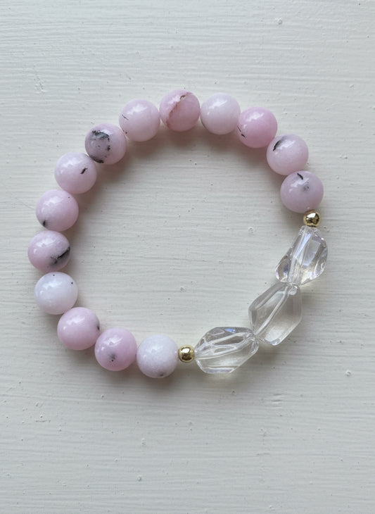 Cherry Blossom Jasper -bracelet