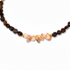 Handcrafted Natural Stone Beaded Necklace
