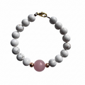 Magnesite Rose Quartz -bracelet