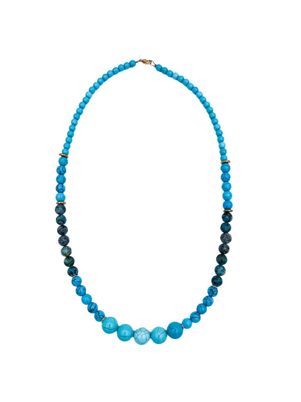 Handcrafted Beaded Statement Necklace