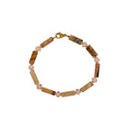Handcrafted Natural Stone Beaded Bracelet