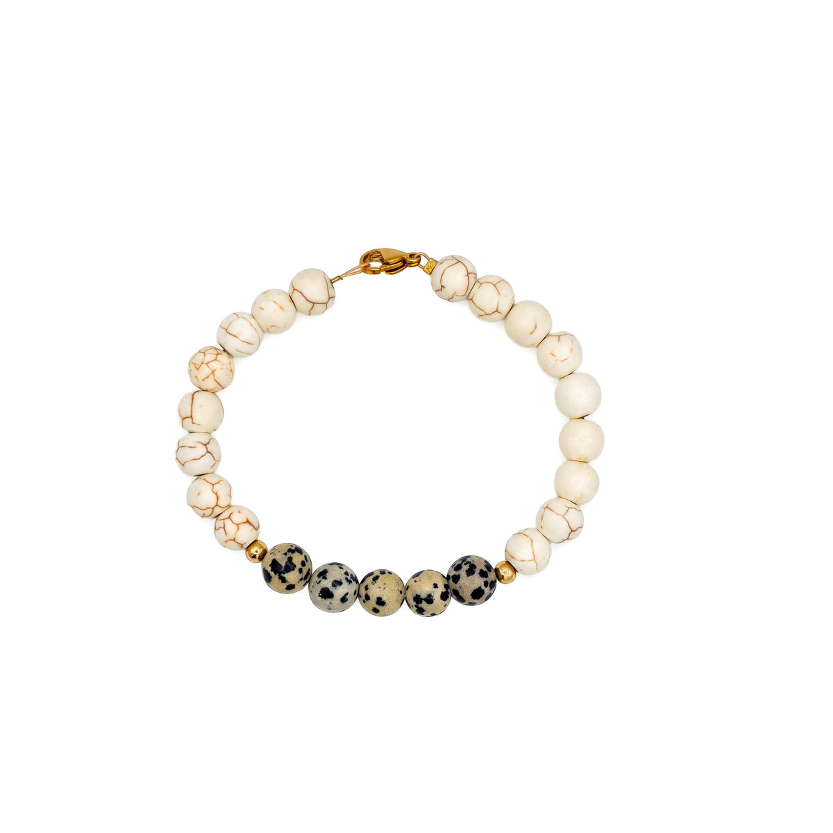 Handcrafted Beaded Stone Bracelet Accessory