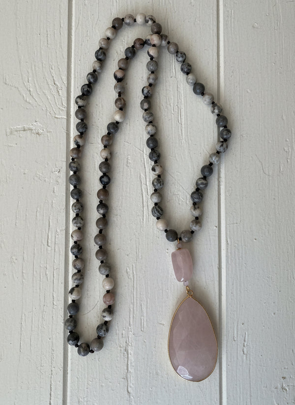 Rose Quartz -energy necklace