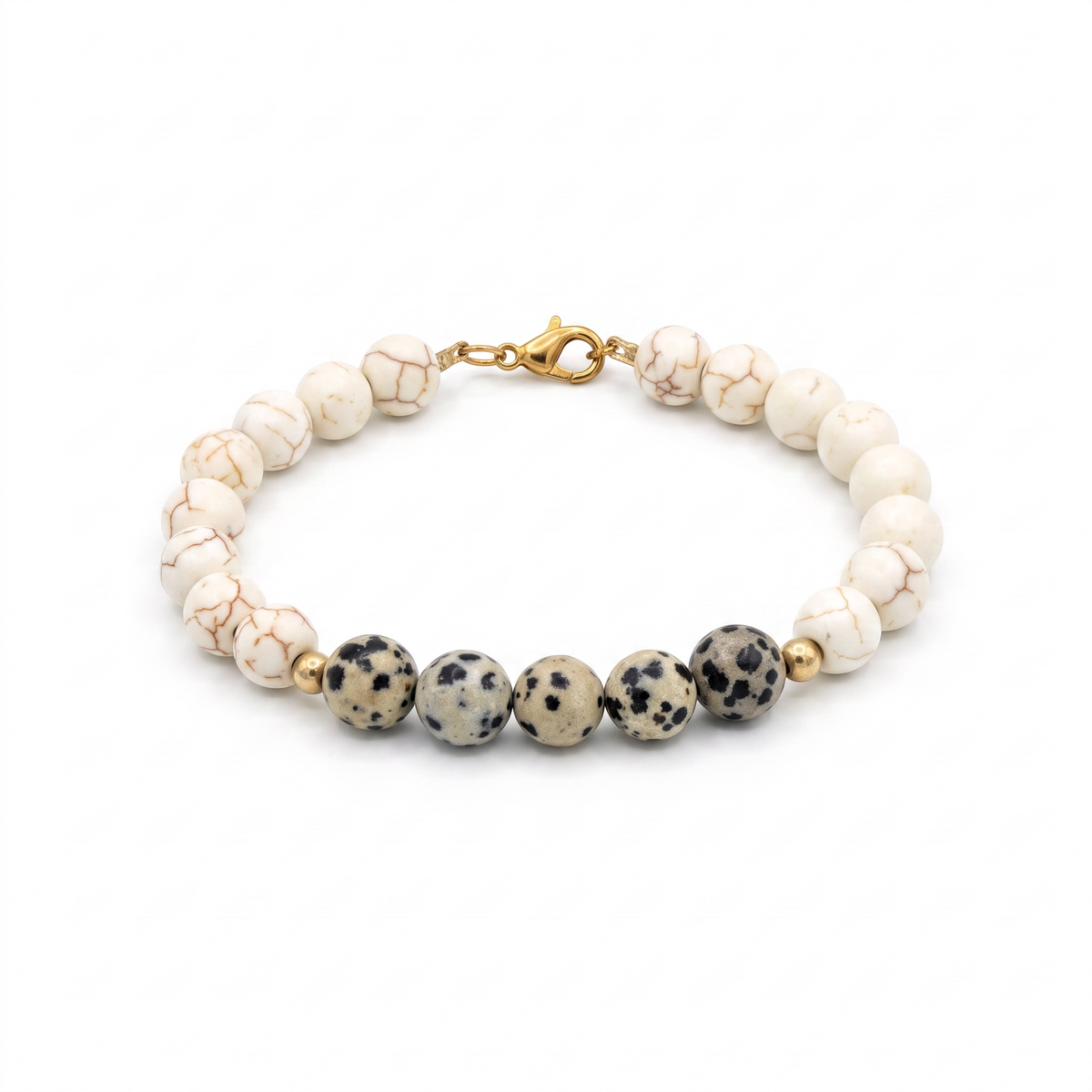 Handcrafted Beaded Stone Bracelet Accessory