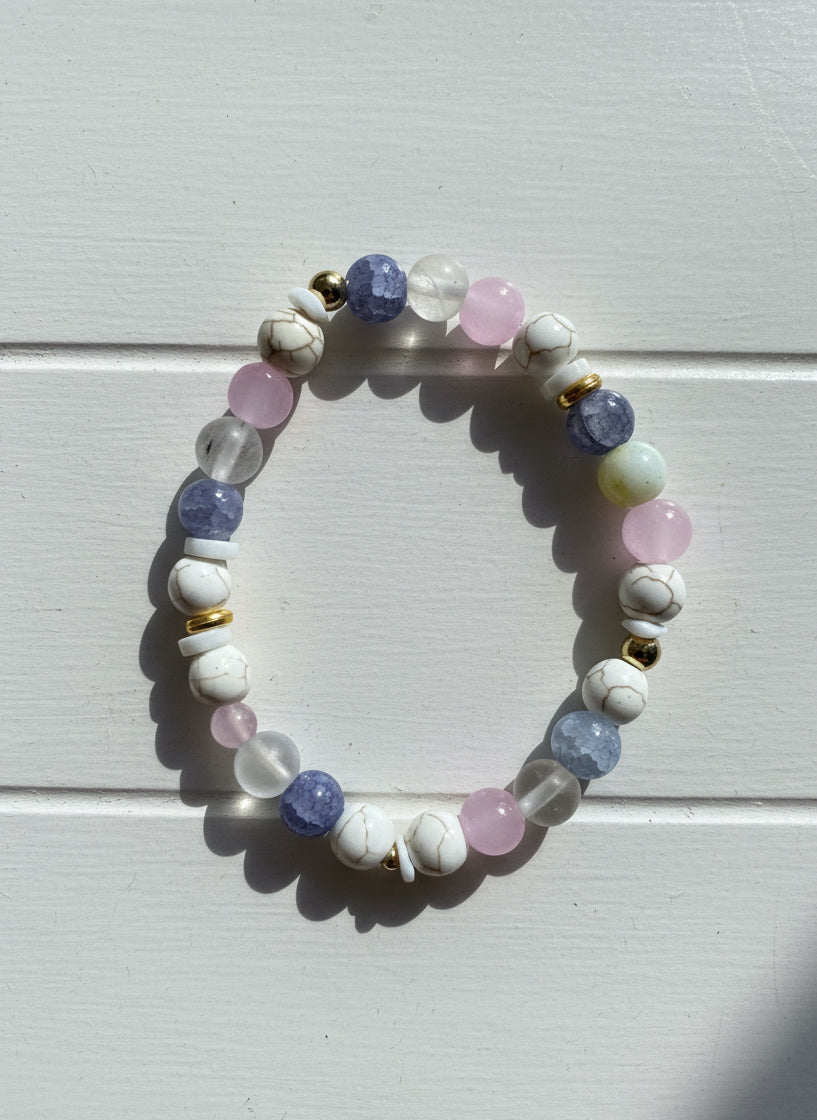 Amazonite Howlite -bracelet