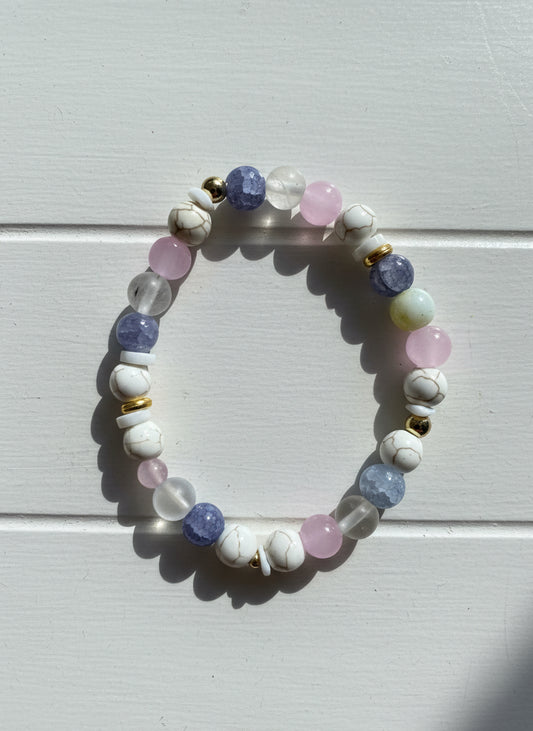 Amazonite Howlite -bracelet