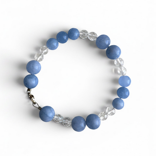 Aquamarine Crystal -bracelet