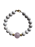 Magnesite Rose Quartz -bracelet