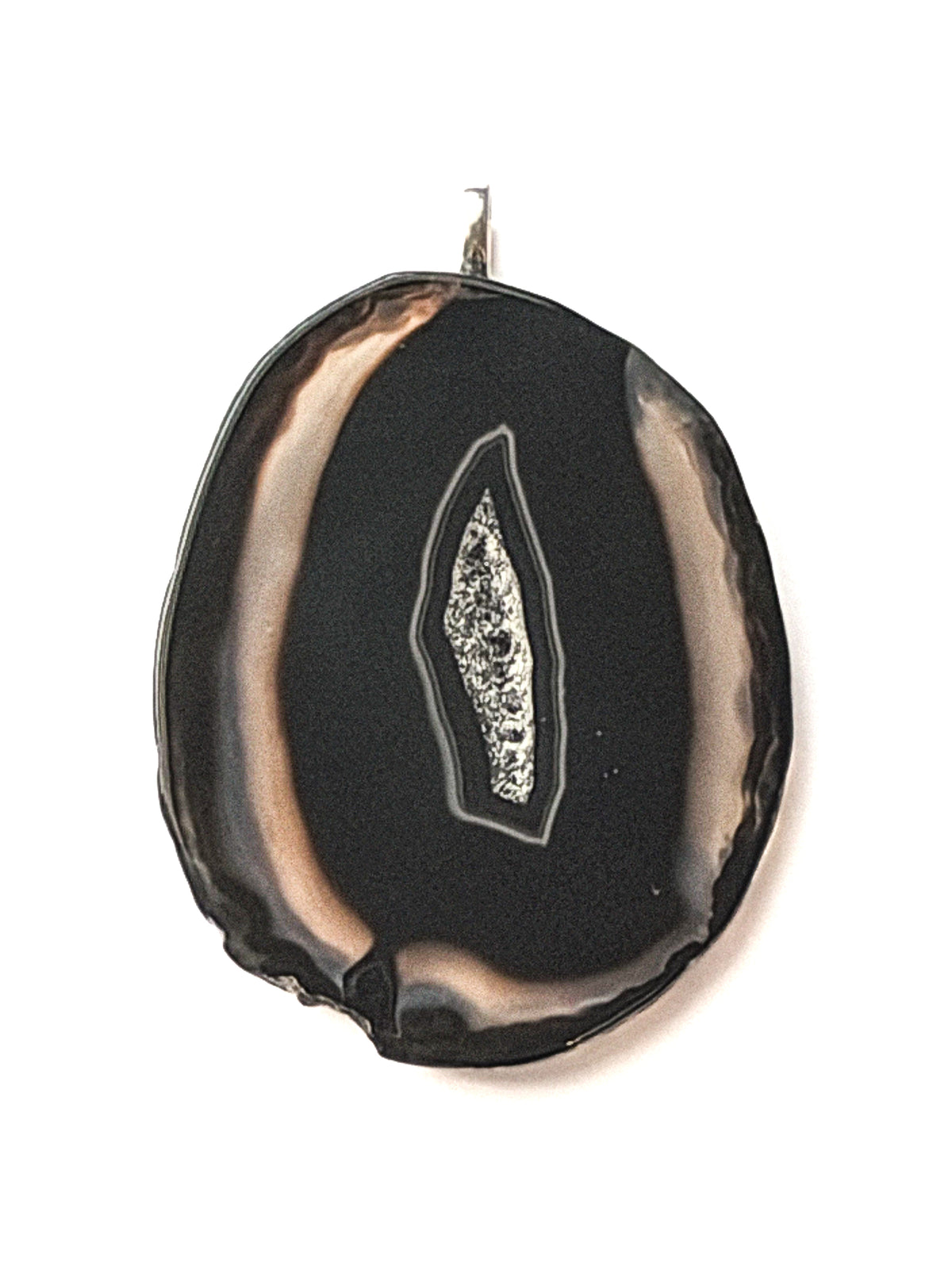 Natural Stone Pendant Necklace Accessory