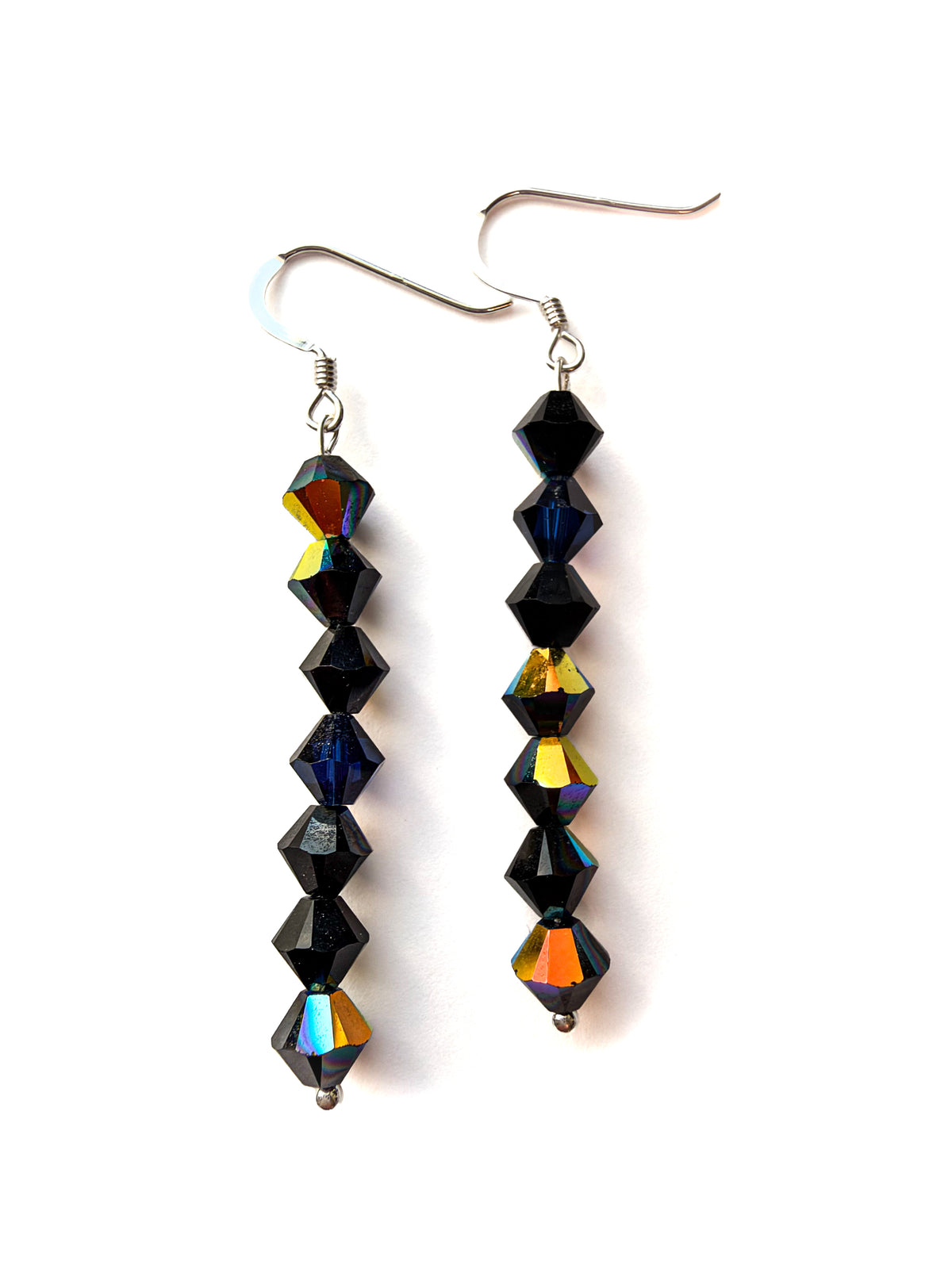 Handcrafted Beaded Drop Earrings